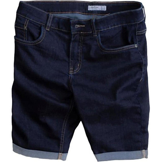 Quần short jeans nam , quần sort nam eo co dãn trơn lịch lãm mẫu j68 săn - ảnh sản phẩm 7