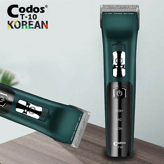 Tông đơ cắt tóc codos t10 lưỡi phủ titan sắc bén - ảnh sản phẩm 2