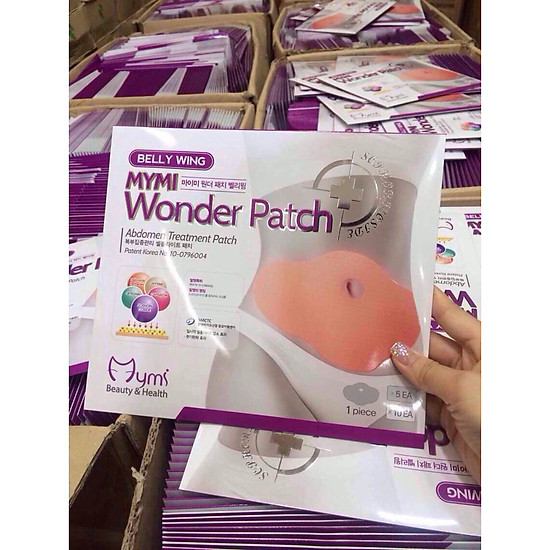 Combo 3 hộp miếng dán tan mỡ bụng mymi wonder patch lấy lại vóc dáng sau - ảnh sản phẩm 2