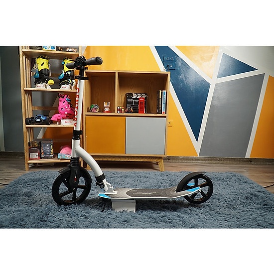 Xe trượt scooter người lớn centosy a7 trắng hàng chính hãng + gập được + - ảnh sản phẩm 1