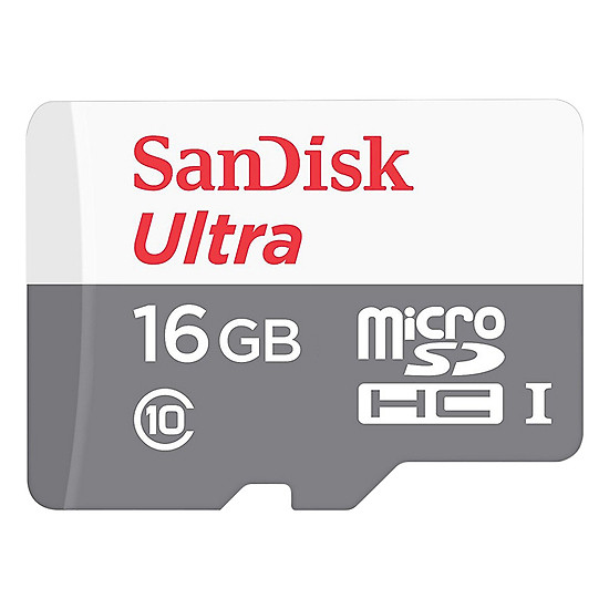 Thẻ Nhớ TF Sandisk 16GB Class 10 - 80MB/s 