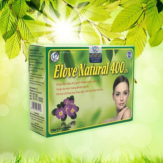 Elove natural 400 - hỗ trợ chống oxy hóa, hạn chế lão hóa da - ảnh sản phẩm 3