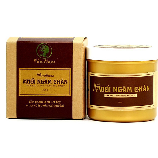 Muối ngâm chân giảm đau nhức, phù chân wonmom - ảnh sản phẩm 1