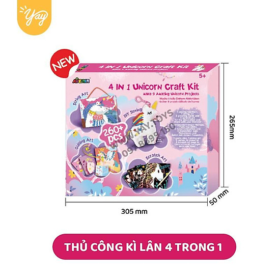 Bộ thủ công kỳ lân cho bé 5+ avenir - ảnh sản phẩm 9