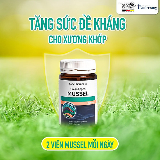 Bổ khớp mussel chiết xuất vẹm xanh giúp bổ sung dưỡng chất cho khớp - ảnh sản phẩm 3