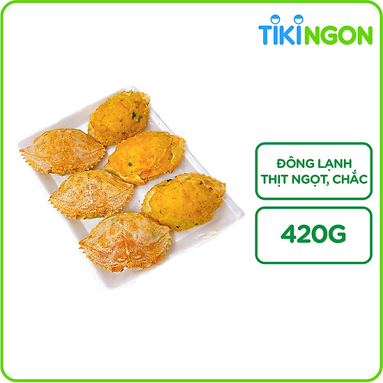 Chả ghẹ farci đảo hải sản đông lạnh 420g - ảnh sản phẩm 1