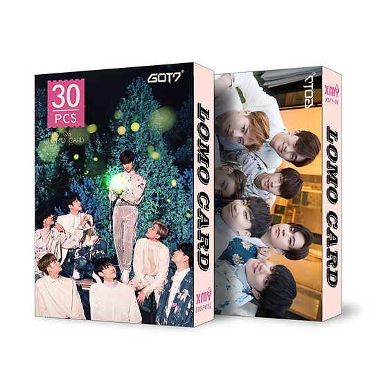 

Bộ lomo card GOT7 mới