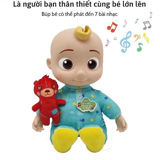 Búp bê nhồi bông jj cocomelon - hàng nội địa mỹ - ảnh sản phẩm 3