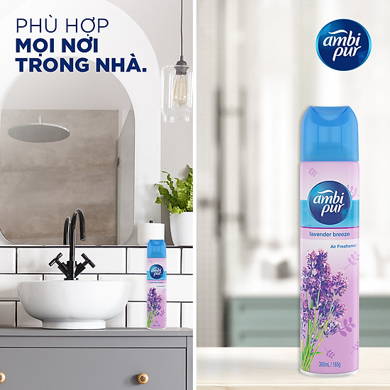 Xịt phòng ambipur aerosol chai 300ml - ảnh sản phẩm 7