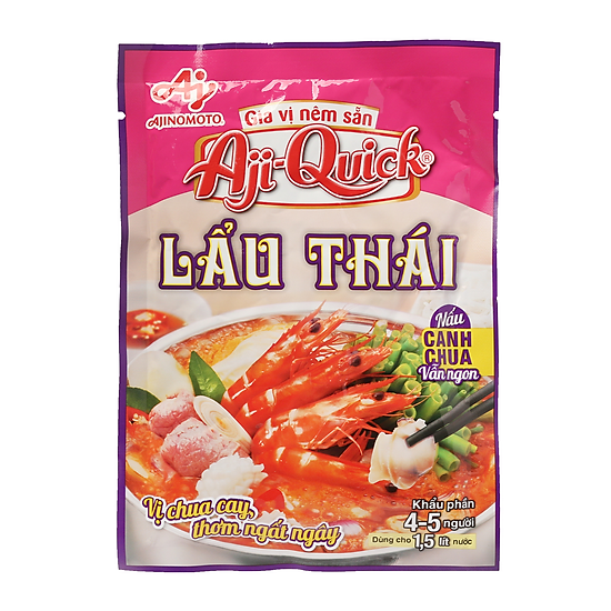 Gia vị lẩu thái aji-quick 50g - ảnh sản phẩm 1