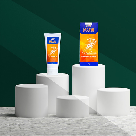 Kem xoa bóp vioba sarayu hỗ trợ giảm đau vai gáy, xương khớp - hộp 50ml - ảnh sản phẩm 3