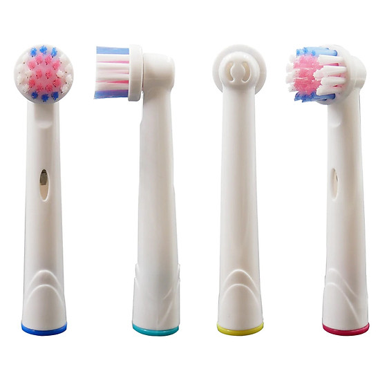 Bộ 4 đầu bàn chải đánh răng điện cho máy braun oral b làm sạch vết ố tác - ảnh sản phẩm 7