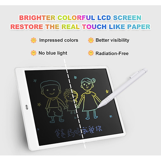 Bảng vẽ thông minh mfxhb-13.5 alilo magic lcd writing tablet đồ chơi giáo - ảnh sản phẩm 3