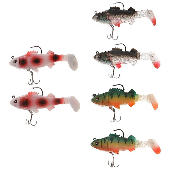 Mua Pack of 2pcs Silicone Swim Shad Fishing Lures with Lead Inside