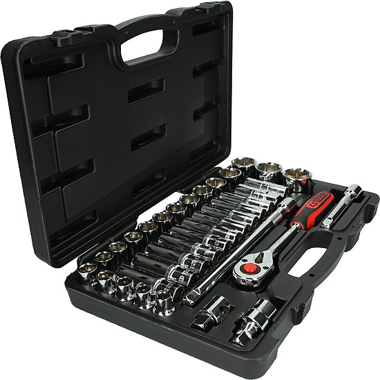 Chromeplus bộ khẩu tay vặn 35 pcs 1 2 inch ks tools 918.0635 - ảnh sản phẩm 2