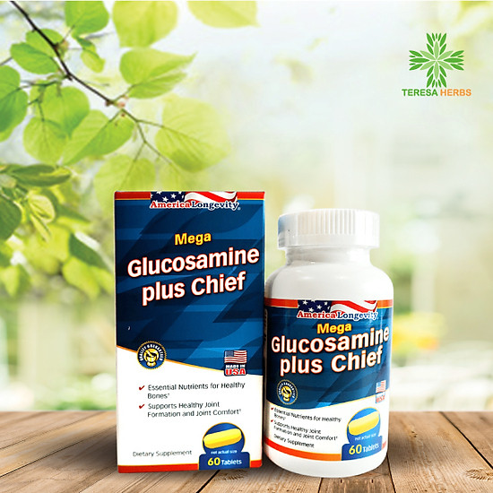 Viên uống hỗ trợ xương khớp glucosamine cao cấp glucosamine plus chief - ảnh sản phẩm 3