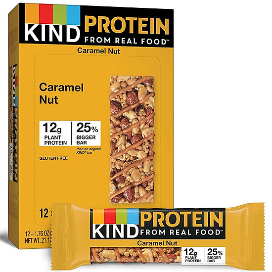 Bánh dinh dưỡng kind protein bar nổi tiếng usa - hộp 12 thanh - ảnh sản phẩm 1