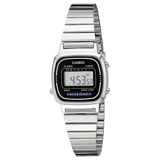 Đồng Hồ Nữ Dây Thép Không Gỉ Casio LA670WA-1DF (25mm) - Bạc ...