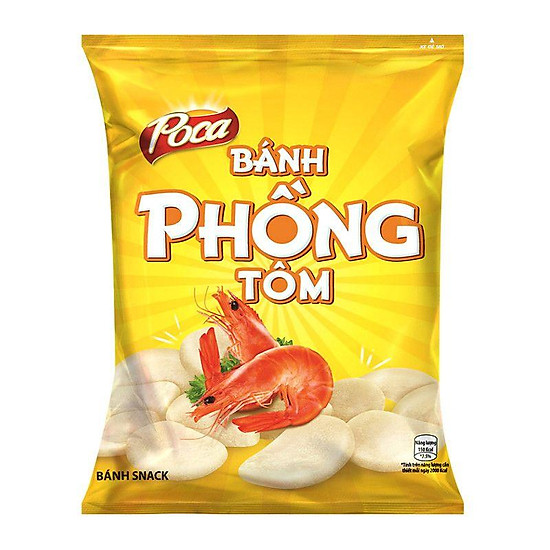 Snack poca bánh phồng tôm 31g-8936079120337 - ảnh sản phẩm 1