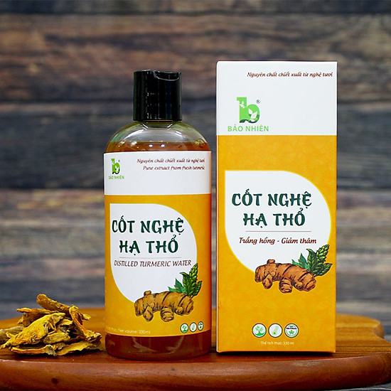 Cốt nghệ hạ thổ dưỡng trắng da mờ thâm bảo nhiên chai 330ml - ảnh sản phẩm 7