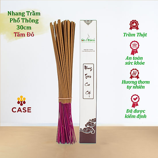 Nhang trầm hương an nhiên phổ thông, hương nhang thờ cúng mỗi ngày - ảnh sản phẩm 3