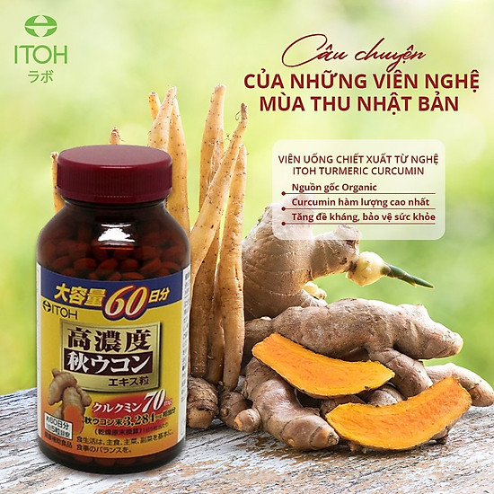 Viên uống chiết xuất từ nghệ turmeric curcumin 300 viên hộp - ảnh sản phẩm 2