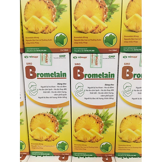 Siro ho bromelain, thảo dược an toàn 100% - ảnh sản phẩm 3