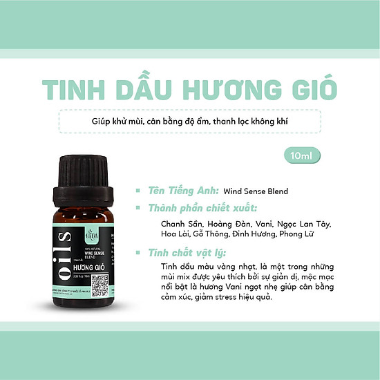 Tinh dầu xông windy - gió haeva mang hương thơm thanh mát của hoa cỏ vào - ảnh sản phẩm 2