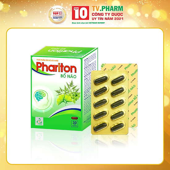 Combo thực phẩm bảo vệ sức khỏe phariton active và phariton bổ não  1 hộp - ảnh sản phẩm 2