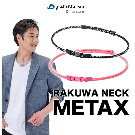 Mua [MỚI] Vòng cổ Phiten Metax rakuwa necklace Đỏ tại Phiten