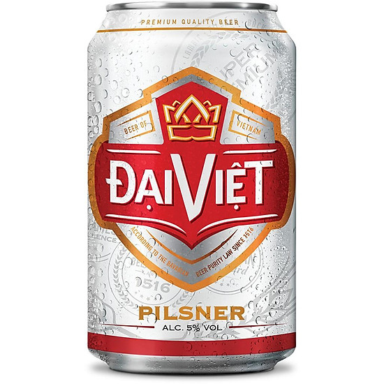 Lốc 6 bia lon đại việt pilsner 330 ml - ảnh sản phẩm 3