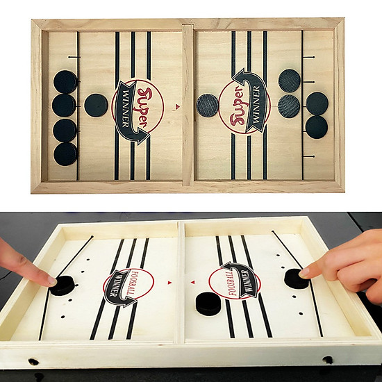 Bộ cờ búng bàn đấu ice hockey bằng gỗ - chọn size - foosball winner - ảnh sản phẩm 9