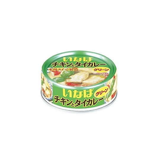 Gà hộp inaba syokuhin chicken to thai curry green 125g 24c t - ảnh sản phẩm 1