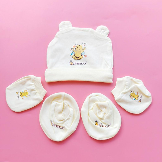 Set bao tay chân và nón Cotton - BBC13 | Tiki