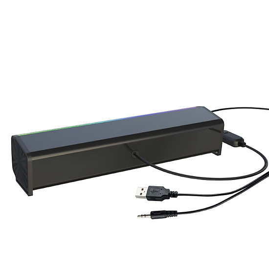 Loa vi tính q9 sound bar hd led rgb cho máy tính, laptop, điện thoại - ảnh sản phẩm 5