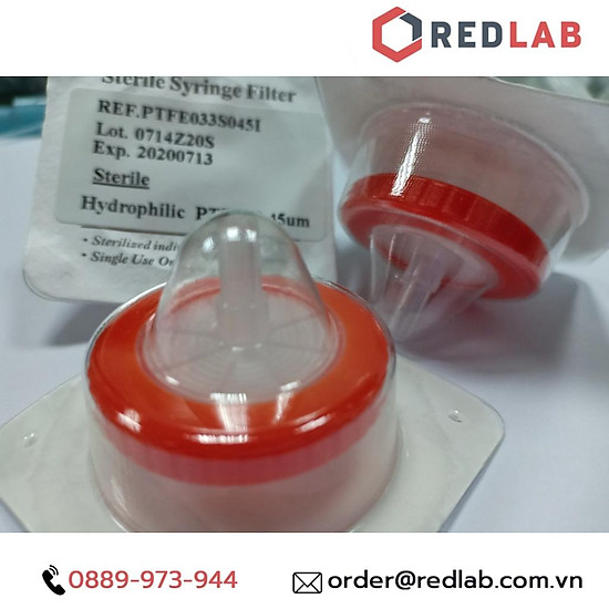 Đầu lọc syringe tiệt trùng ptfe033s045i dùng cho prp - ảnh sản phẩm 4