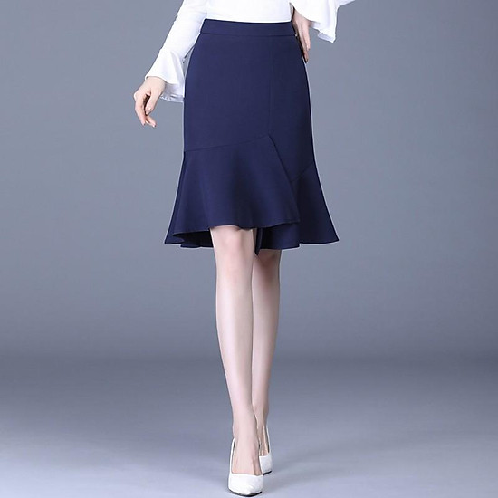 Mua Chân Váy Nữ Đuôi Cá Cạp Cao Dáng Dài Có Lớp Lót Form Công Sở Cao Cấp  Mặc Tôn Dáng Chất Đẹp - Đen,Size S (45 - 49kg) tại SENTHO fashion | Tiki