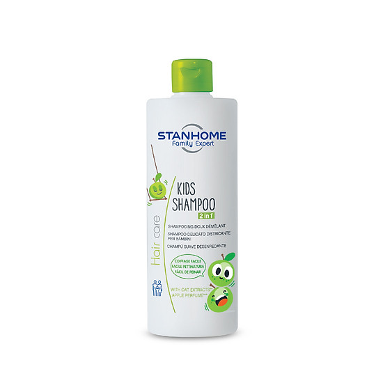 Dầu gội không xà phòng cho trẻ em hương táo stanhome kids shampoo 200ml - ảnh sản phẩm 1