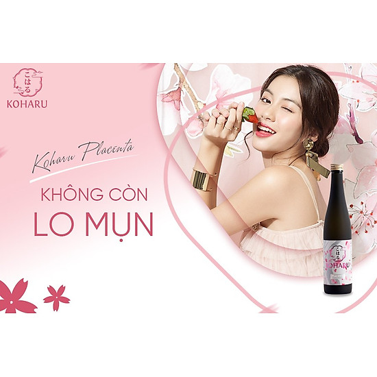 Koharu placenta dạng nước 500ml hàm lượng 319.000mg placenta và 9000mg - ảnh sản phẩm 4