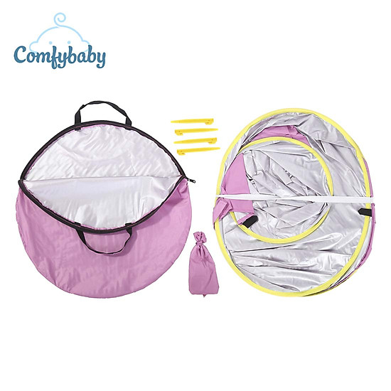 Lều đi biển che nắng cho bé chống tia uv 50+ 4babies - comfybaby - pq122 - ảnh sản phẩm 8