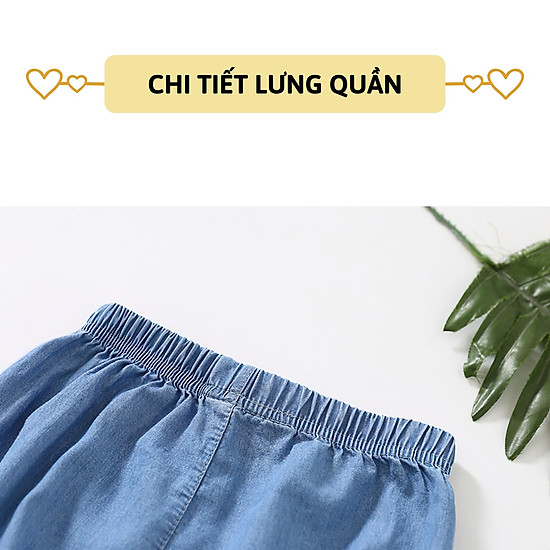 Quần dài bò giấy bé trai bé gái 27kids quần jean mềm nam nữ cho trẻ từ 2 - ảnh sản phẩm 2