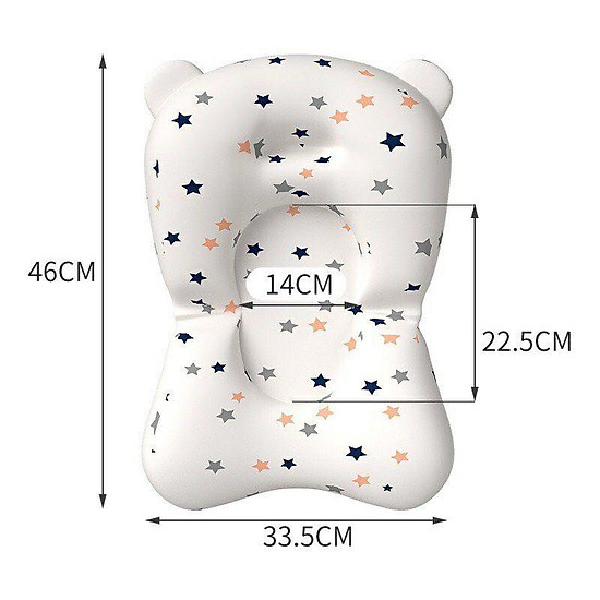 Phao tắm cho bé sơ sinh, đệm tắm cho bé sơ sinh. - ảnh sản phẩm 4