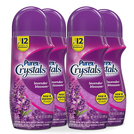 Hạt xả vải purex crystal lavender blossom 1,10kg - ảnh sản phẩm 3