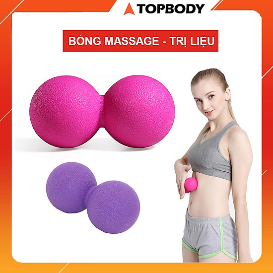 Bóng tập yoga, bóng massage, bóng đôi giãn cơ cao cấp topbody - ảnh sản phẩm 3