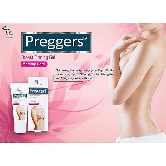 Fixderma gel dưỡng ẩm giúp ngực săn chắc sau sinh preggers breast firming - ảnh sản phẩm 3