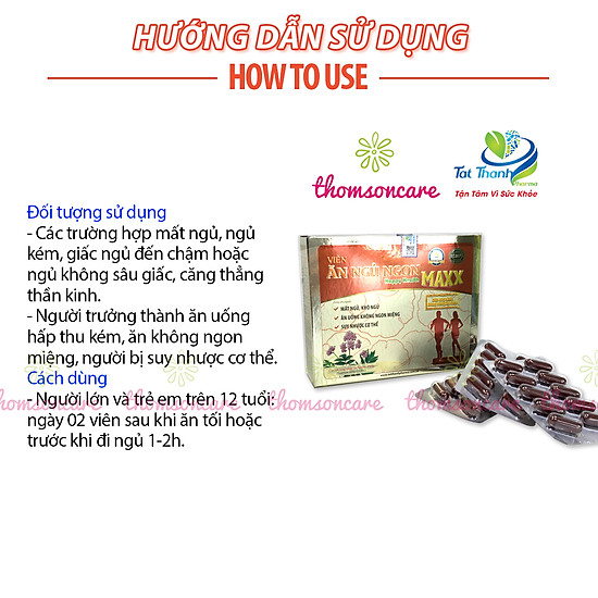 Ăn ngủ ngon happy health max - giúp giảm mất ngủ, căng thẳng thần kinh - ảnh sản phẩm 5