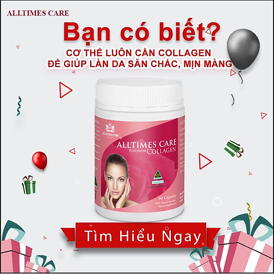 Viên uống collagen alltimes care nhập khẩu 100% từ úc hộp 60 viên  2 hộp - ảnh sản phẩm 6