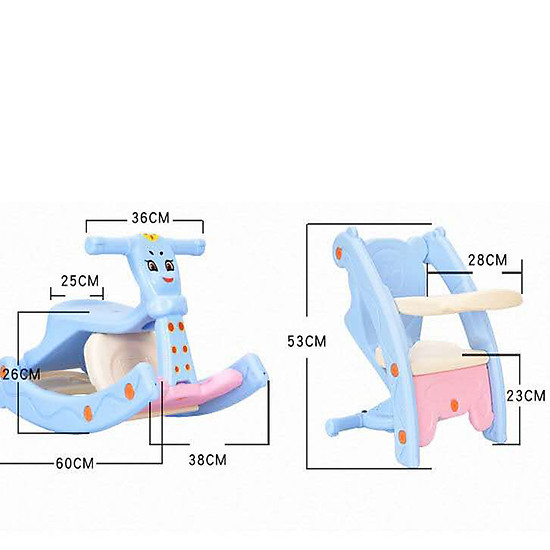 Ghế bập bênh kiêm ghế ăn dặm cho bé - ảnh sản phẩm 4