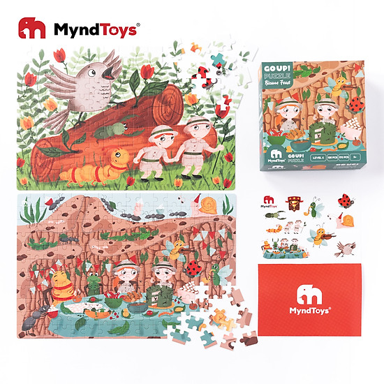 Đồ chơi xếp hình myndtoys - go up puzzle level 6 - ảnh sản phẩm 1