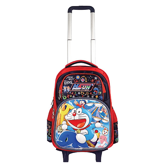 Balo cần kéo hasun hs 803-ck - doraemon - 46 30 18cm - ảnh sản phẩm 2